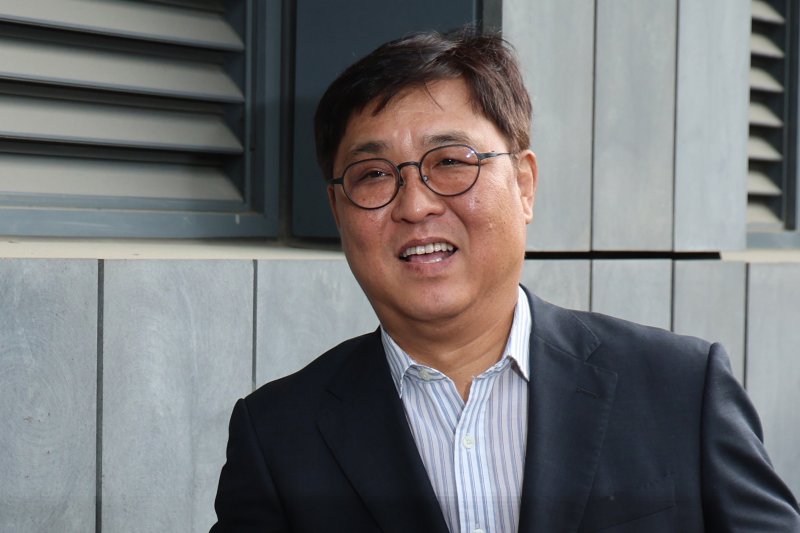 최휘영 문화체육관광부 장관 더킹+카지노가 14일 오전 서울 종로구 국립현대미술관에 마련된 인사청문회 사무실로 출근하고 있다. 2025.7.14/뉴스1 ⓒ News1 황기선 기자