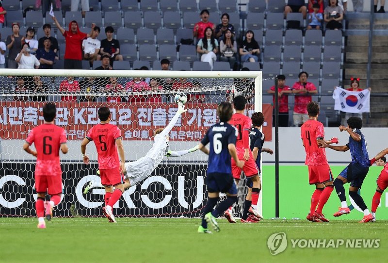 골 넣는 일본 저메인 료 (출처=연합뉴스)