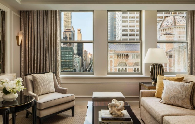 [서울=뉴시스] 미국 뉴욕의 월도프 아스토리아 호텔이 대규모 리모델링과 안방보험 사태를 거쳐 8년 만에 영업을 재개한다. (사진 = 월도프 아스토리아 누리집 캡처) 2025.07.15. *재판매 및 DB 금지