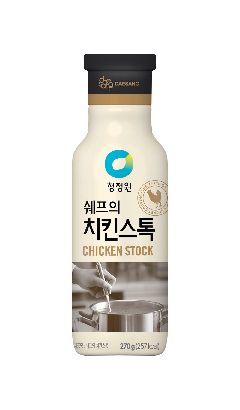 [서울=실시간-바카라사이트] 대상 청정원, 실시간-바카라사이트 셰프의 치킨스톡 출시.(사진=대상 제공) *재판매 및 DB 금지