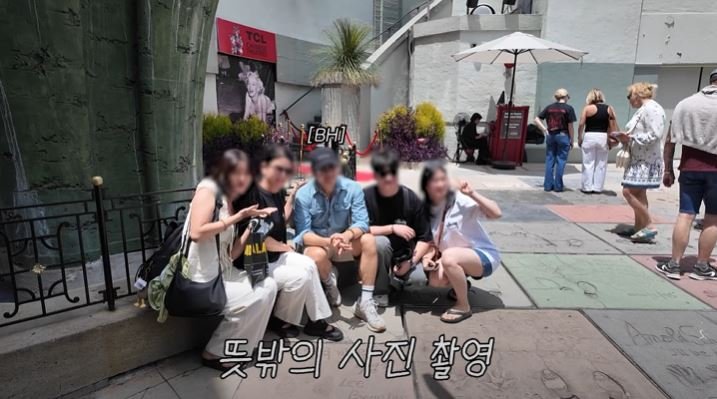 LA 간 이병헌·이민정…할리우드 거리에서 팬 만났다