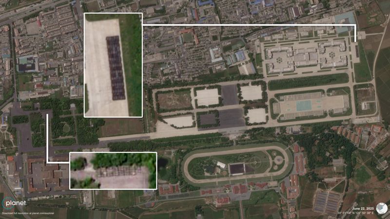 북한군, 평양 미림기지서 열병식 예행연습 움직임 관측