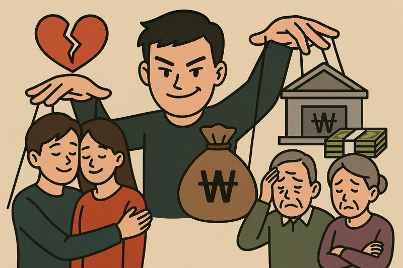 20대 여성에 접근해 사귀는 척…부모 돈 100억 가로챈 20대 남자