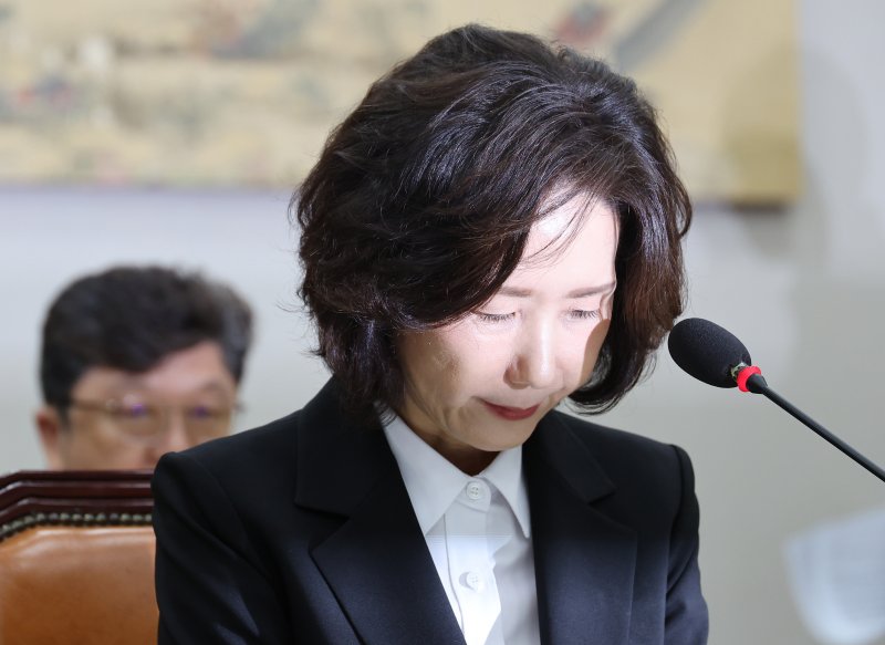 이진숙 교육부 장관 후보자 "차녀 유학은 규정 위반… 국민께 송구" [장관 인사청문회 '슈퍼위크']