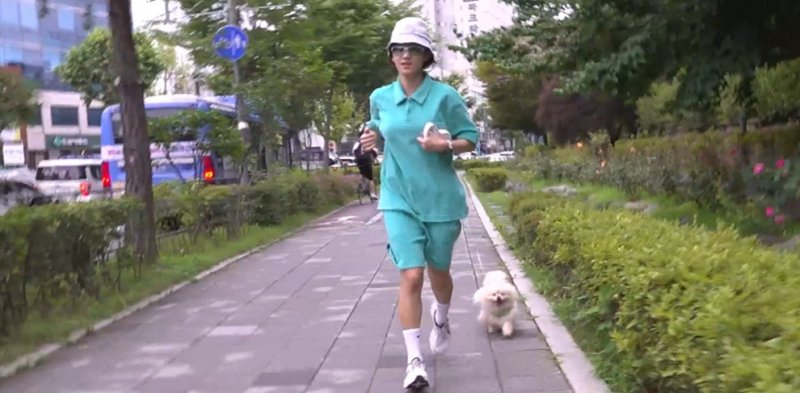 박주현, 아파트 사우나까지 이용…'테토력' 넘치는 털털 일상