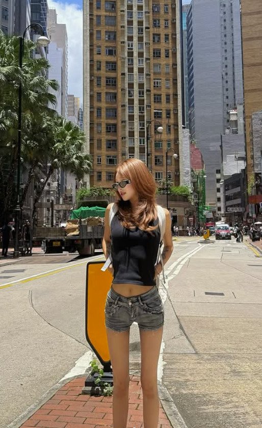 '96→41㎏' 최준희, 이게 진짜 젓가락 다리…늘씬 각선미 [N샷]