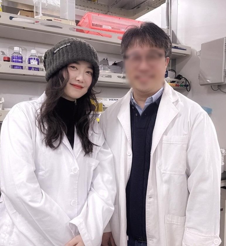 구혜선 사업 대박?…카이스트 교수와 "헤어롤 론칭 준비"