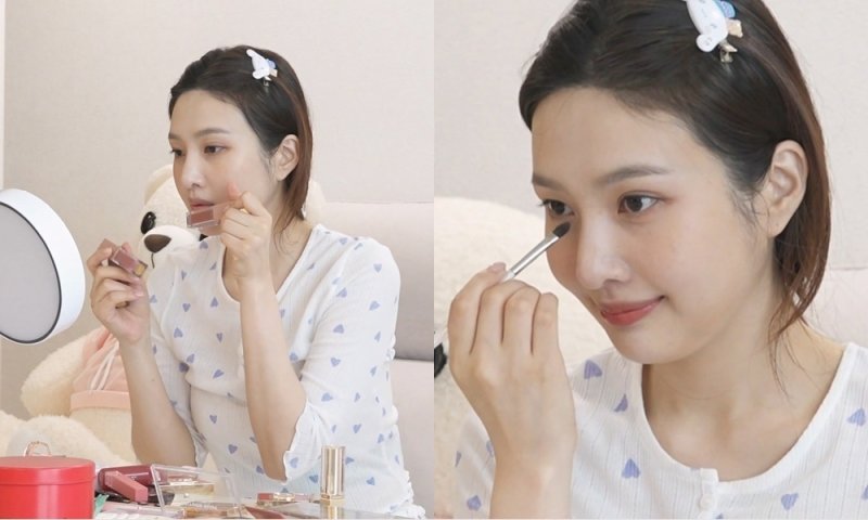 '나혼산' 조이, '꾸꾸꾸' 스타일 변신…화장품 30여 개로 메이크업