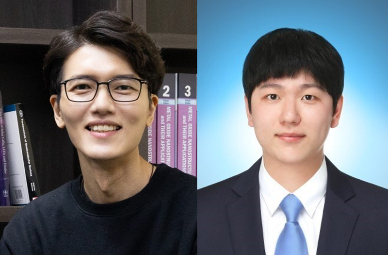 유니스트 UNIST 조승호 교수(왼쪽)와 이명진 박사