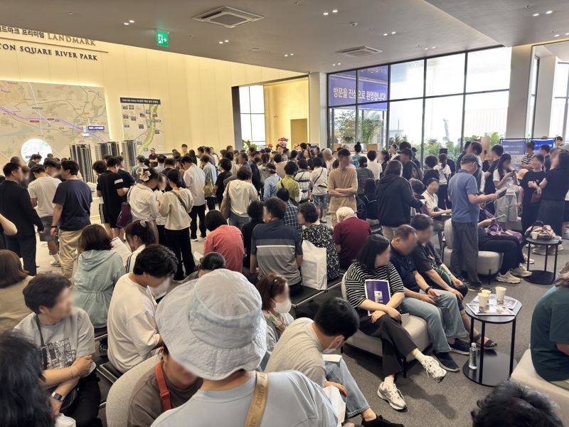 "3일간 1만2000명 몰렸다".. '해링턴 스퀘어 리버파크' 정당계약 돌입