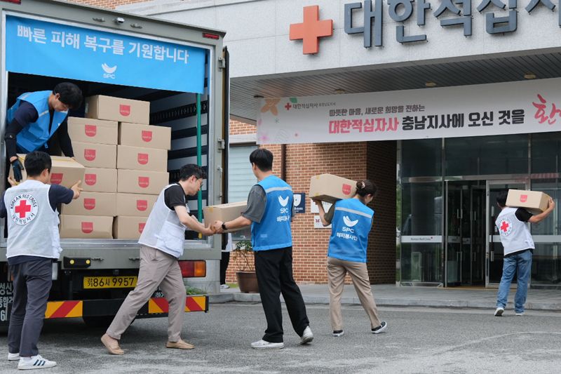 SPC그룹, 수해 지역 구호물품 1만개 긴급 지원