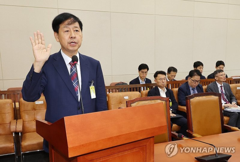 선서하는 구윤철 기재부 장관 후보자 (출처=연합뉴스)