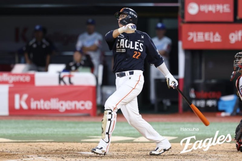 홈런 날리는 한화 이글스 채은성 (출처=연합뉴스)