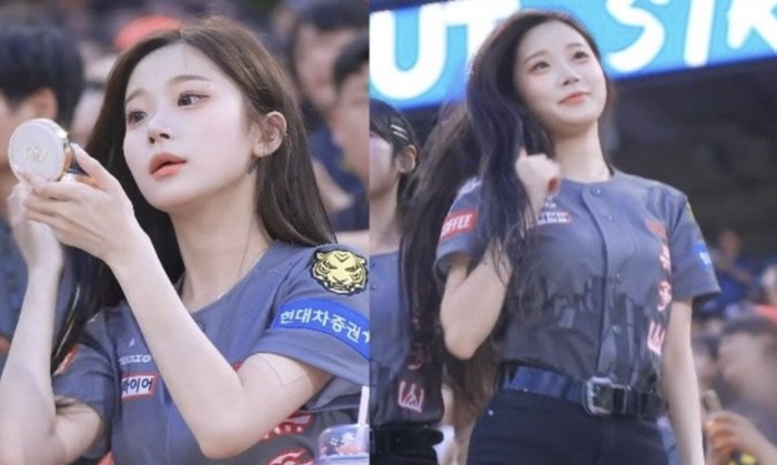 배·허벅지 드러낸 이주은…섹시 유니폼 입고 '흔들흔들'