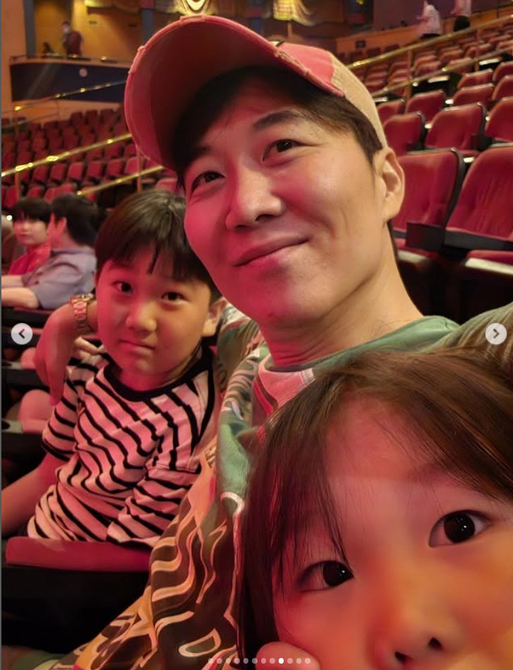 아이들 사진인데 도경완♥장윤정처럼 보이는 효과…'붕어빵 가족'