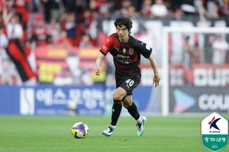 [서울=뉴시스] 프로축구 K리그1 포항 스틸러스의 바카라사이트 제작. (사진=한국프로축구연맹 제공) *재판매 및 DB 금지