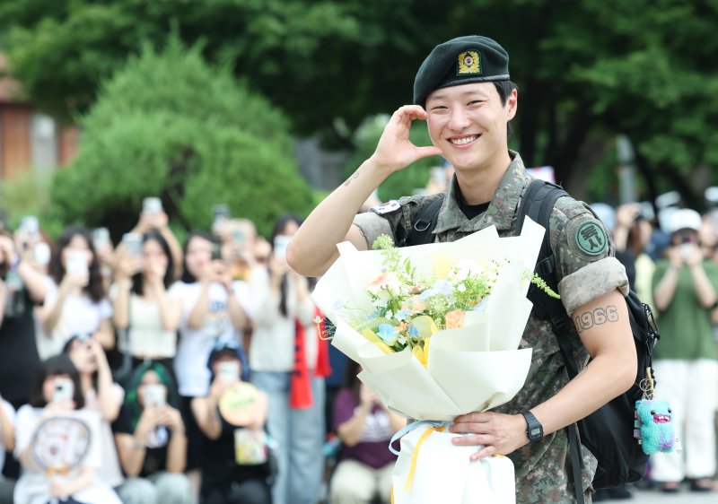 [뉴스1 ★]‘WOODZ is BACK’ 우즈, 오늘 육군 현역 만기 전역