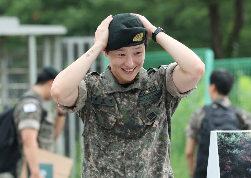 [뉴스1 ★]‘WOODZ is BACK’ 우즈, 오늘 육군 현역 만기 전역