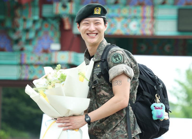 [뉴스1 ★]‘WOODZ is BACK’ 우즈, 오늘 육군 현역 만기 전역