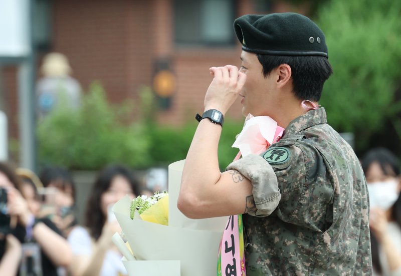 [뉴스1 ★]‘WOODZ is BACK’ 우즈, 오늘 육군 현역 만기 전역