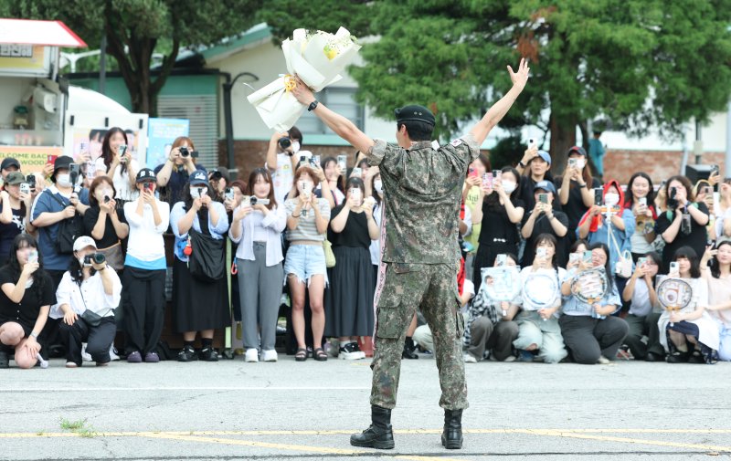 [뉴스1 ★]‘WOODZ is BACK’ 우즈, 오늘 육군 현역 만기 전역