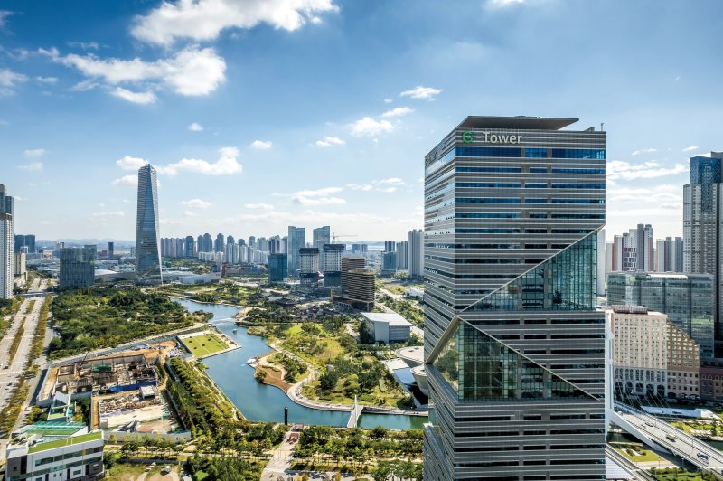 [인천=뉴시스] 인천 연수구 송도국제도시 G타워. (사진=인천경제청 제공) 2025.07.02. photo@newsis.com *재판매 및 DB 금지