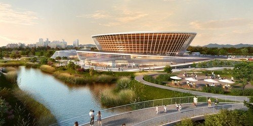 전주실내체육관 조감도 (출처=연합뉴스)