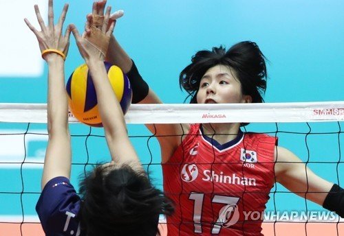 국가대표로 활약할 당시의 이재영 (출처=연합뉴스)