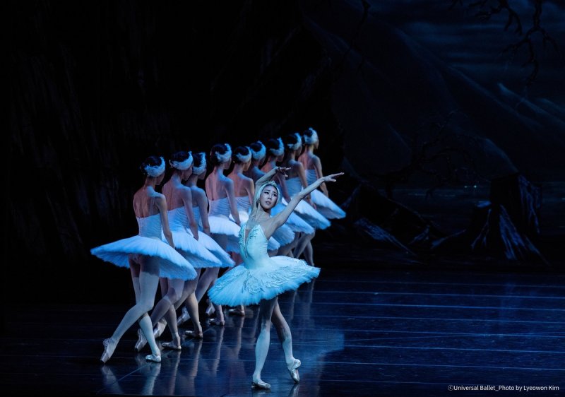 백조를 연기하는 홍향기 (출처=연합뉴스)