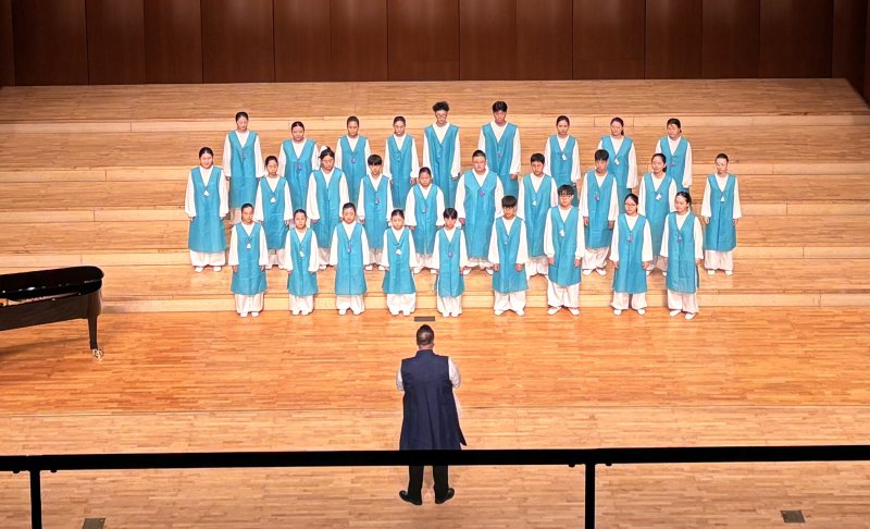강원 화천군 소년소녀합창단.(화천군 제공, 재판매 및 DB금지)