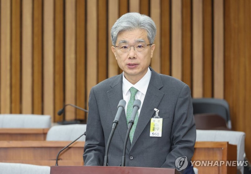 발언하는 김상환 헌재소장 후보 (출처=연합뉴스)
