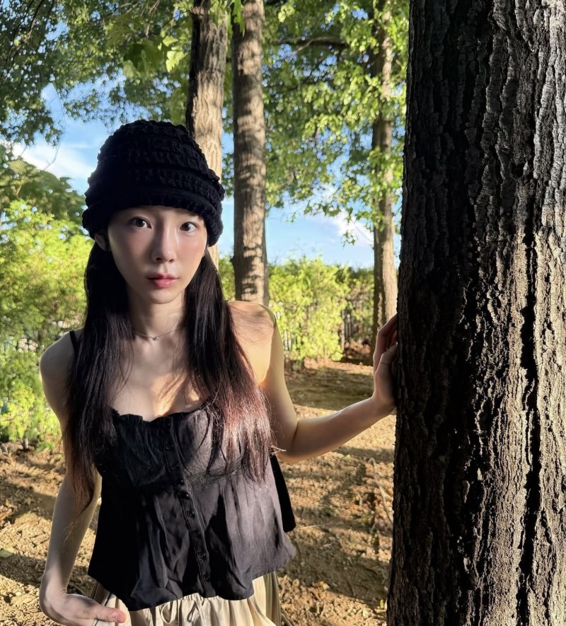 태연 어느 각도에도 완벽한 미모 여름 '요정' 강림