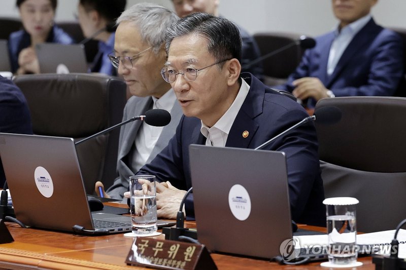 정성호 법무부 장관, 국무회의 인사말 (출처=연합뉴스)