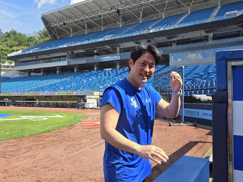 이우일 삼성 라이온즈 1군 매니저 (출처=연합뉴스)
