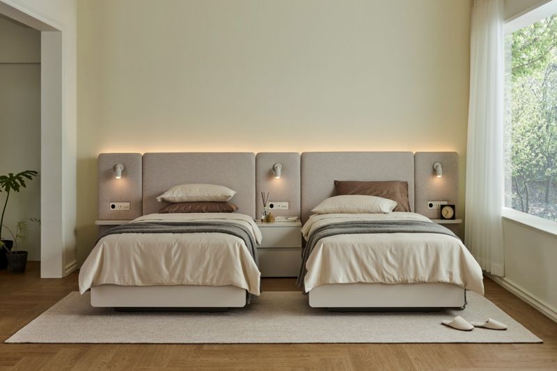 '잘 자는 자가 살아남는다' 한샘 호텔침대가 내 집 침실에