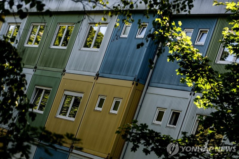 독일 난민숙소 (출처=연합뉴스)