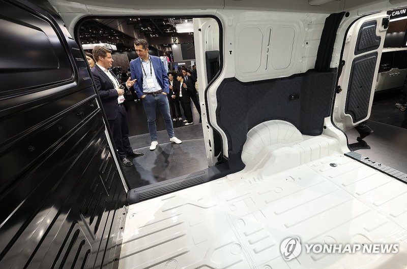 넓은 내부 공간 갖춘 PV5 (출처=연합뉴스)