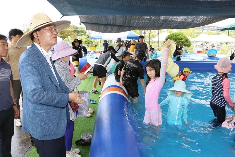 나주시, 빛가람호수공원에 '우리동네 워터파크' 개장