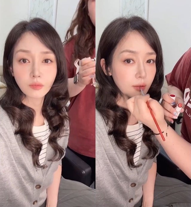 '남편 보석 석방' 성유리, 44세 믿기지 않는 '동안 미모' [N샷]