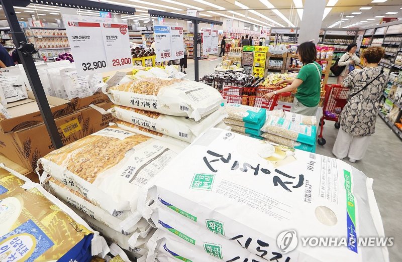 쌀값 상승세…소매가격, 2년 만에 20㎏ 6만원대