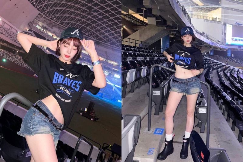 치어리더 하지원, 과감히 드러낸 속살…'보일 듯 말 듯'