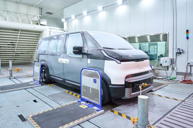 현대차·기아 남양기술연구소 환경시험동 저온챔버에서 PV5의 난방 성능을 평가하는 모습. 사진=현대차그룹 제공