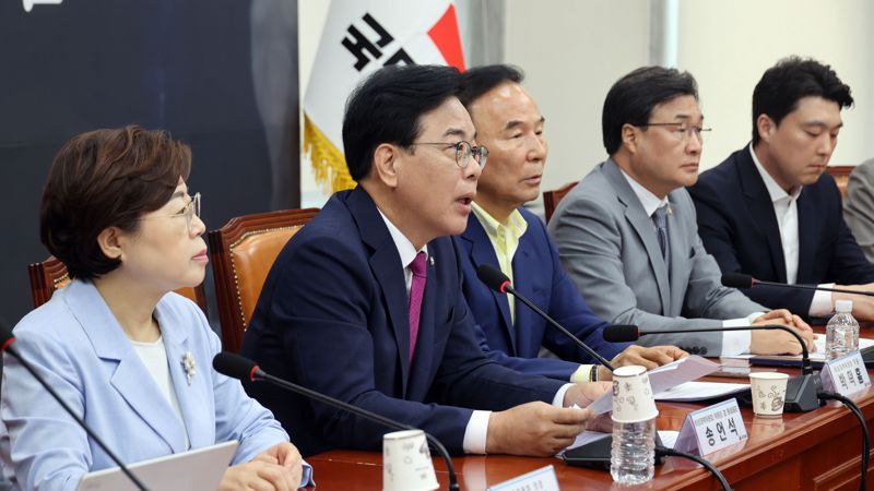 [영상] 송언석 “사과없이 도망친 강선우…의원직 사퇴해야”