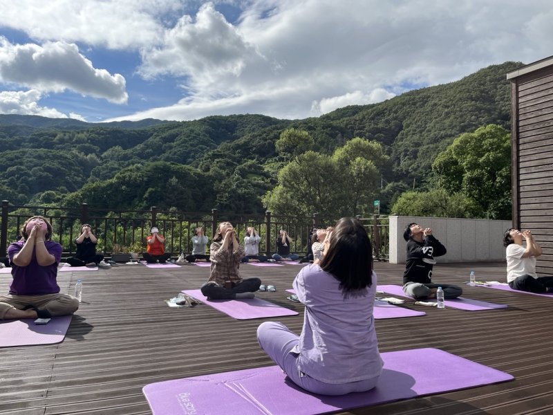 국립산림치유원 산림치유프로그램 운영 모습 (산림청 한국산림복지진흥원 제공. 재판매 및 DB금지)/뉴스1