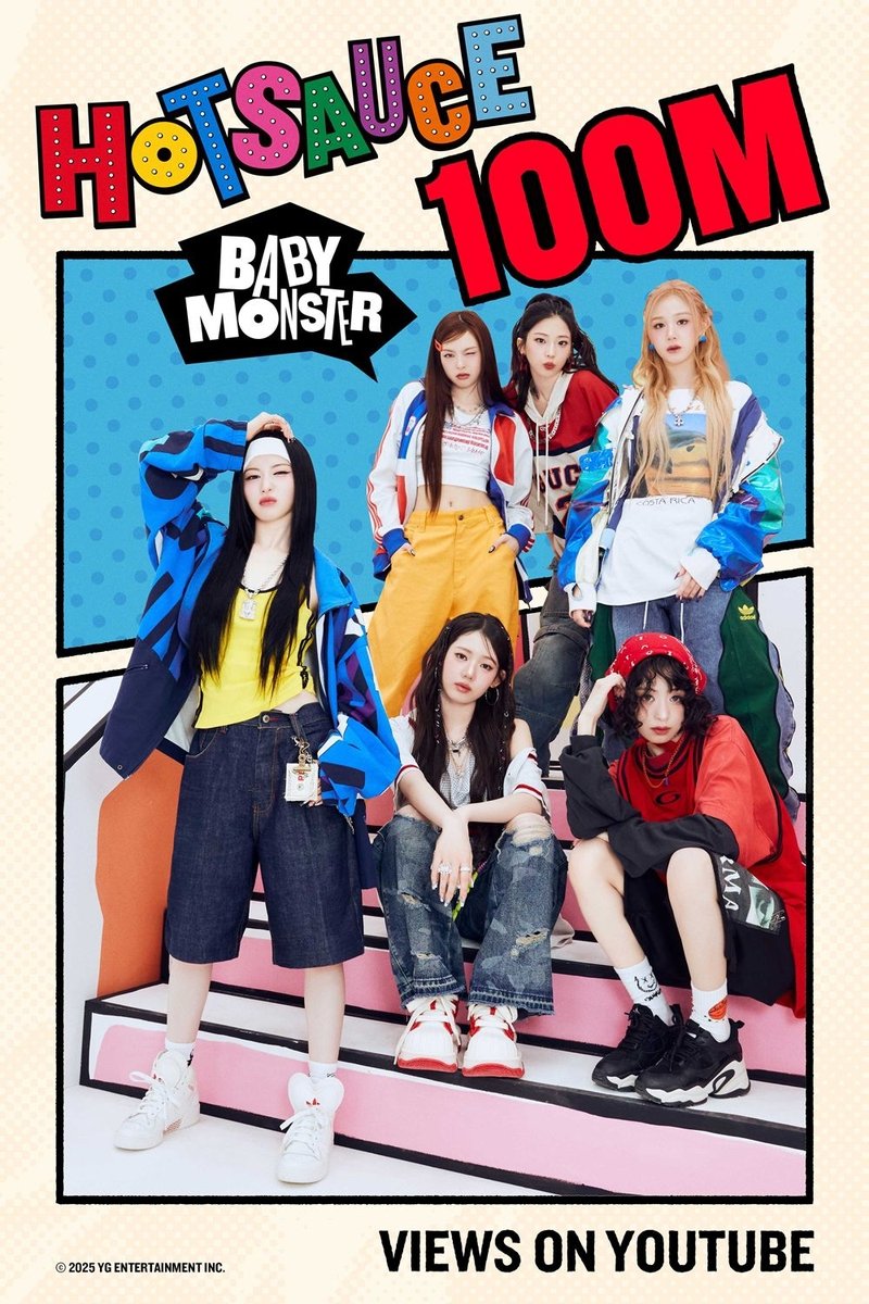 베이비몬스터 '핫 소스' 1억뷰 (출처=연합뉴스)