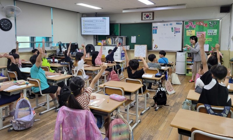 광명시 '초등학생 치매파트너' 양성 (출처=연합뉴스)