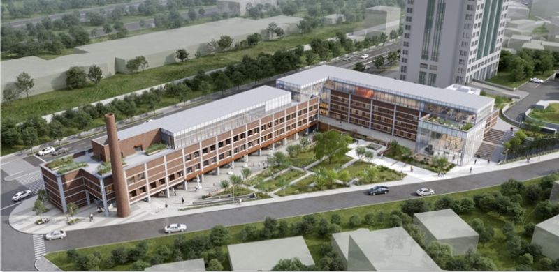 유한양행 옛 사옥의 리노베이션 조감도. 유한양행 제공