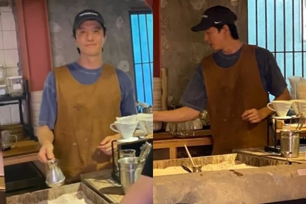 제주 카페 물폭탄 후…이동건, 평온해진 일상 포착