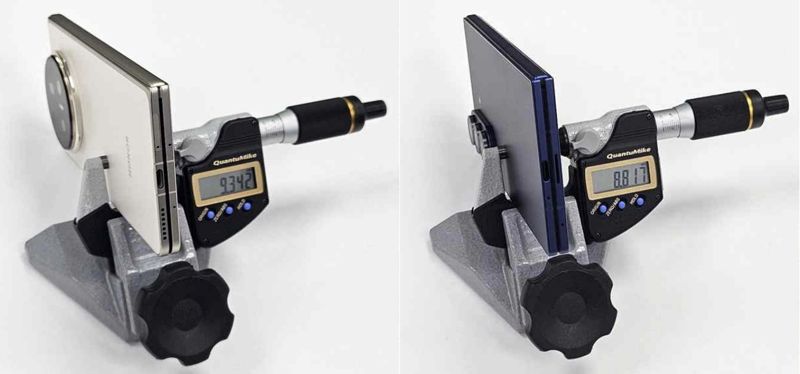 가장 얇다던 ‘아너 매직 V5’ 재보니.. "갤럭시 Z 폴드7이 더 얇네"