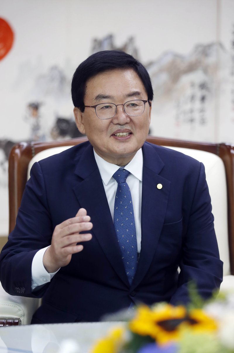 문인 광주 북구청장 프로필 사진./뉴스1DB